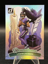 Load image into Gallery viewer, 2025 Donruss #1 Lamar Jackson Downtown!
