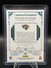 Load image into Gallery viewer, 2025 National Treasures Travis Hunter Rookie Dual Mat. Jersey Number Red #/12
