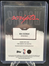 Load image into Gallery viewer, 2025-26 Topps Signature Class Noa Essengue Shadow Scripts Orange Refractor #/50
