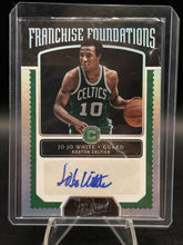 Load image into Gallery viewer, 2017-18 Cornerstones Jo Jo White Franchise Foundations Signatures Silver #/49
