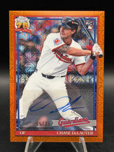 Load image into Gallery viewer, 2026 Topps Chase DeLauter 1991 Topps Orange Mojo #/25
