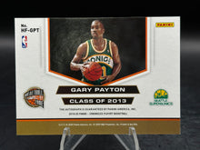 Load image into Gallery viewer, 2019-20 Panini Chronicles #HF-GPT Gary Payton Hall of Fame Autographs Red
