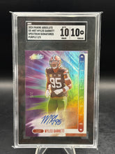 Load image into Gallery viewer, 2024 Absolute Myles Garrett Signature Standouts Purple #/5 SGC 10 Auto 10
