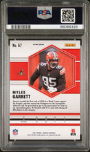 Load image into Gallery viewer, 2021 Panini Mosaic #57 Myles Garrett Prizm Green PSA 10
