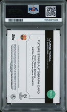Load image into Gallery viewer, 2024-25 Topps Chrome Uefa Lamine Yamal Future Stars Auto Blue Lv PSA 10
