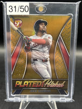 Load image into Gallery viewer, 2025 Topps Pristine José Ramírez Plated and Polished Gold Refractors #/50
