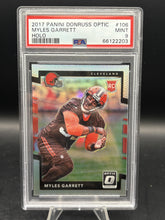 Load image into Gallery viewer, 2017 Donruss Optic #106 Myles Garrett Holo PSA 9
