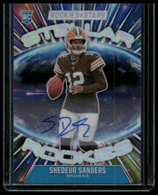 Load image into Gallery viewer, 2025 Panini Rookies &amp; Stars #1 Shedeur Sanders Stellar Rookies Signatures #/99
