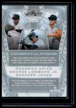 Load image into Gallery viewer, 2024 Leaf Trinity Arias, Lombard Jr., Spencer Jones Triple Autos Bronze #/49
