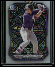 Load image into Gallery viewer, 2026 Bowman #BCP-1 Ethan Holliday Chrome Prospects Etched In Glass
