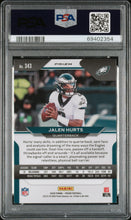 Load image into Gallery viewer, 2020 Panini Prizm #343 Jalen Hurts Lazer Prizm PSA 9
