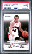 Load image into Gallery viewer, 2009 Panini Prestige #230 Stephen Curry PSA 8
