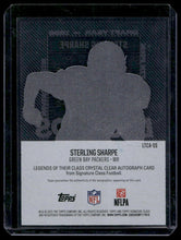 Load image into Gallery viewer, 2025 Signature Class Sterling Sharpe Legends Of Their Class Crystal Clear Autos
