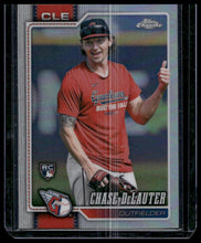 Load image into Gallery viewer, 2026 Topps Chrome #284 Chase DeLauter Image Variation SP

