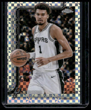 Load image into Gallery viewer, 2025-26 Topps Chrome #221 Victor Wembanyama X-Fractor
