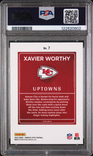 Load image into Gallery viewer, 2024 Panini Donruss Optic Uptowns #7 Xavier Worthy PSA 9
