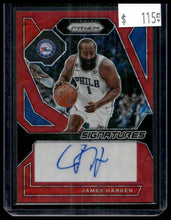 Load image into Gallery viewer, 2023-24 Panini Prizm #SIG-HDN James Harden Signatures Prizms Choice #/88
