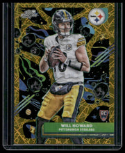 Load image into Gallery viewer, 2025 Topps Chrome Cosmic #185 Will Howard Gold Interstellar Refractor #/50
