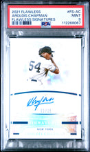 Load image into Gallery viewer, 2021 Flawless Flawless Signatures Aroldis Chapman Flawless Signatures PSA 9
