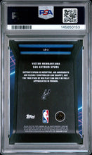 Load image into Gallery viewer, 2025 Topps Chrome Loading Victor Wembanyama Loading Orange Refractor PSA 9
