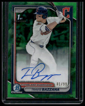Load image into Gallery viewer, 2024 Bowman Draft Travis Bazzana Chrome Prospect Autographs Refractor #/499

