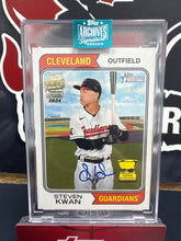 Load image into Gallery viewer, 2024 Topps Archives #232 Steven Kwan Autograph #/27
