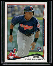 Load image into Gallery viewer, 2014 Topps #424 Jose Ramirez
