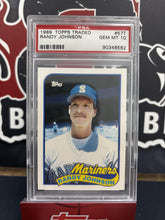 Load image into Gallery viewer, 1989 Topps Traded #57T Randy Johnson PSA 10
