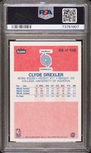 Load image into Gallery viewer, 1986 Fleer #26 Clyde Drexler PSA 8
