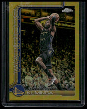 Load image into Gallery viewer, 2025-26 Topps Chrome Update #98 Jonathan Kuminga Gold Refractor #/50
