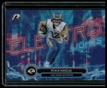 Load image into Gallery viewer, 2025 Topps Resurgence #EL-19 Puka Nacua Electro Lights
