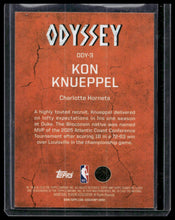 Load image into Gallery viewer, 2025-26 Topps Signature Class #ODY-3 Kon Knueppel Odyssey
