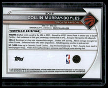 Load image into Gallery viewer, 2025-26 Bowman #BCV-9 Collin Murray-Boyles Chrome Gold Refractors #/50
