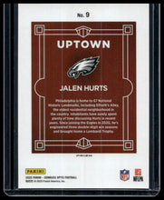 Load image into Gallery viewer, 2025 Donruss Optic #9 Jalen Hurts Uptown
