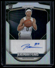 Load image into Gallery viewer, 2025-26 Panini Prizm Jeremiah Fears Silver Autograph
