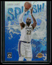 Load image into Gallery viewer, 2021-22 Donruss Optic #11 LeBron James Splash! Blue #/85
