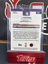 Load image into Gallery viewer, 2025-26 Topps Chrome Update #153 VJ Edgecombe X-Fractor
