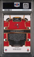 Load image into Gallery viewer, 2023 Panini Select #92 Baker Mayfield Dragon Scale Prizm PSA 10
