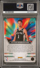 Load image into Gallery viewer, 2023 Panini Prizm Instant Impact #3 Victor Wembanyama Instant Impact PSA 10
