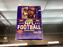 Load image into Gallery viewer, 1991 Score NFL Football Box Series 2
