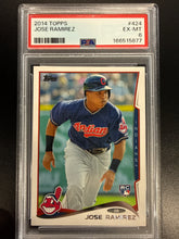 Load image into Gallery viewer, Jose Ramirez 2014 Topps RC Rookie Card PSA 6
