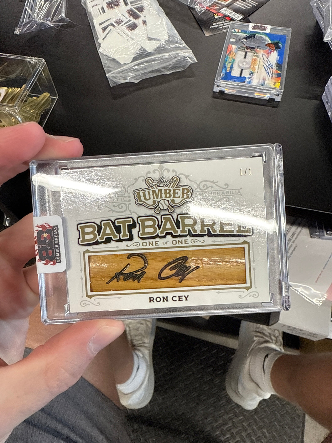 Ron Cey 2024 Leaf Lumber Bat Barrel 1/1