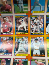 Load image into Gallery viewer, 1990 Topps Uncut Sheets (6) &amp; (1) 1991 Topps Stadium Club Uncut Sheet
