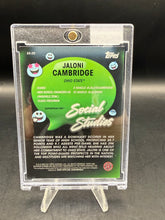 Load image into Gallery viewer, Jaloni Cambridge 2025 Bowman Chrome University Ohio State Social Studies 1/1 Superfractor SS-20
