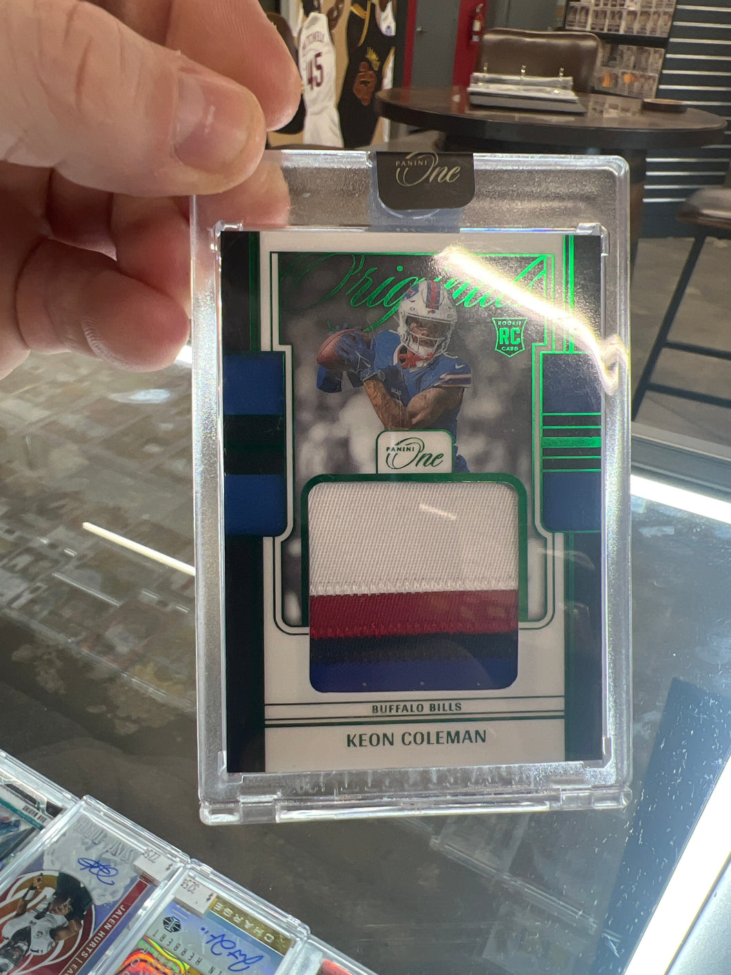 2024 Panini One Keon Coleman Originals Rookie Patch #OOP-KCN 05/25 Buffalo Bills