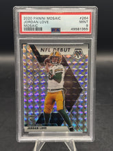 Load image into Gallery viewer, 2020 Panini Mosaic #264 Jordan Love Mosaic PSA 9
