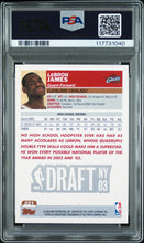 Load image into Gallery viewer, 2003 Topps #221 Lebron James PSA 6
