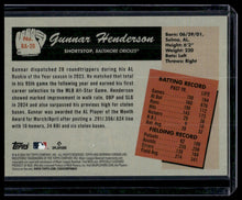 Load image into Gallery viewer, 2024 Bowman's Best #BA-20 Gunnar Henderson 1955 Bowman Anime
