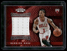 Load image into Gallery viewer, 2012-13 Panini Contenders #19 Derrick Rose Materials #/49
