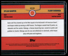 Load image into Gallery viewer, 2024 Topps Chrome McDonald'S Dylan Harper / F. Bidunga Gold Refractor #/50
